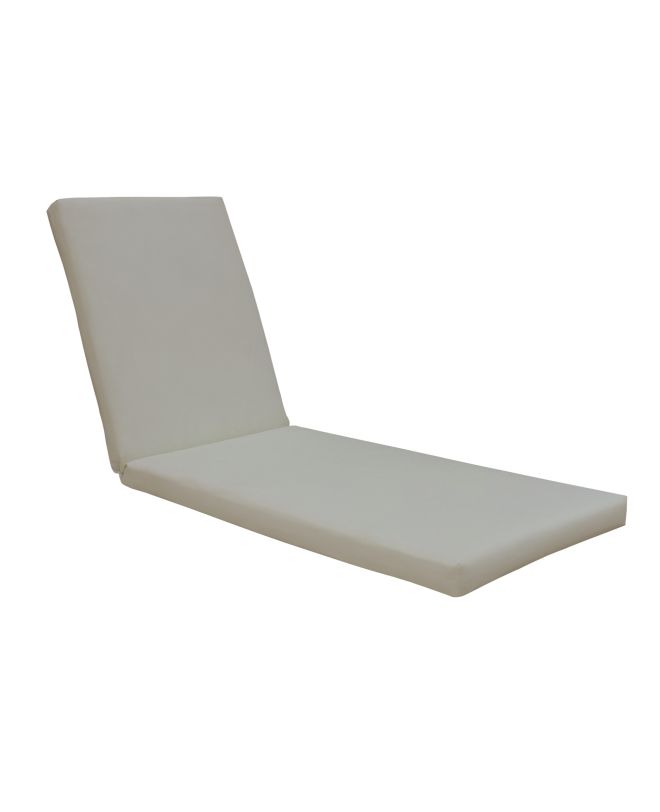 SUNLOUNGER Μαξιλάρι Ξαπλώστρας Ύφασμα Sandy Water Repellent, Foam+Polyester Φερμουάρ-Velcro  196(78+118)x60x7cm