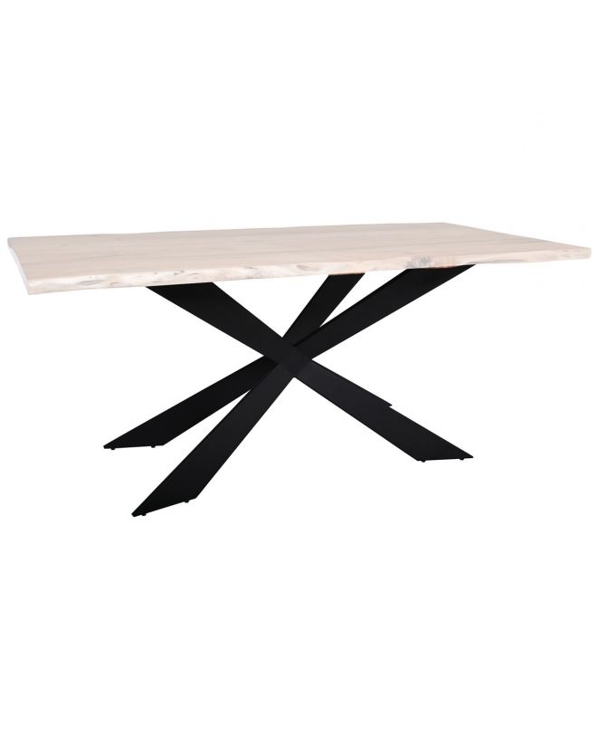 TORSEN Βάση Τραπεζιού Μέταλλο Βαφή Μαύρο  115x65x71cm