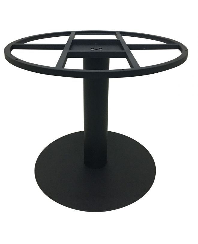 FALCON Βάση Τραπεζιού Μέταλλο Βαφή Μαύρο  Φ88cm H.72cm