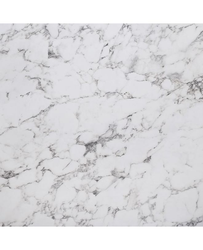 HPL (High Pressure Laminated) Επιφάνεια Τραπεζιού Απόχρωση White Marble, Εξωτερικού χώρου  80x80cm/12mm