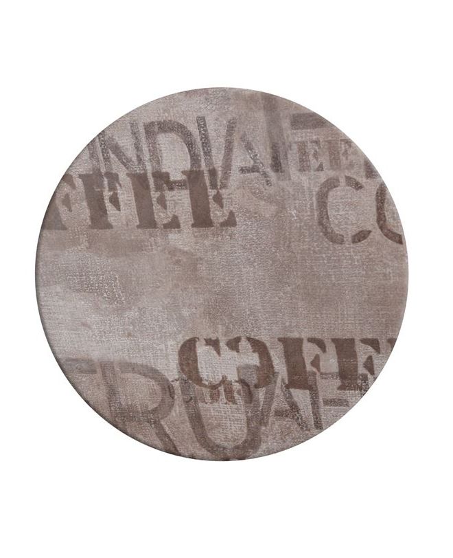 ΕΠΙΦΑΝΕΙΑ ΤΡΑΠΕΖΙΟΥ 710 WERZALIT Φ60  ΣΕ COFFEE BROWN ΧΡΩΜΑ HM5227.06