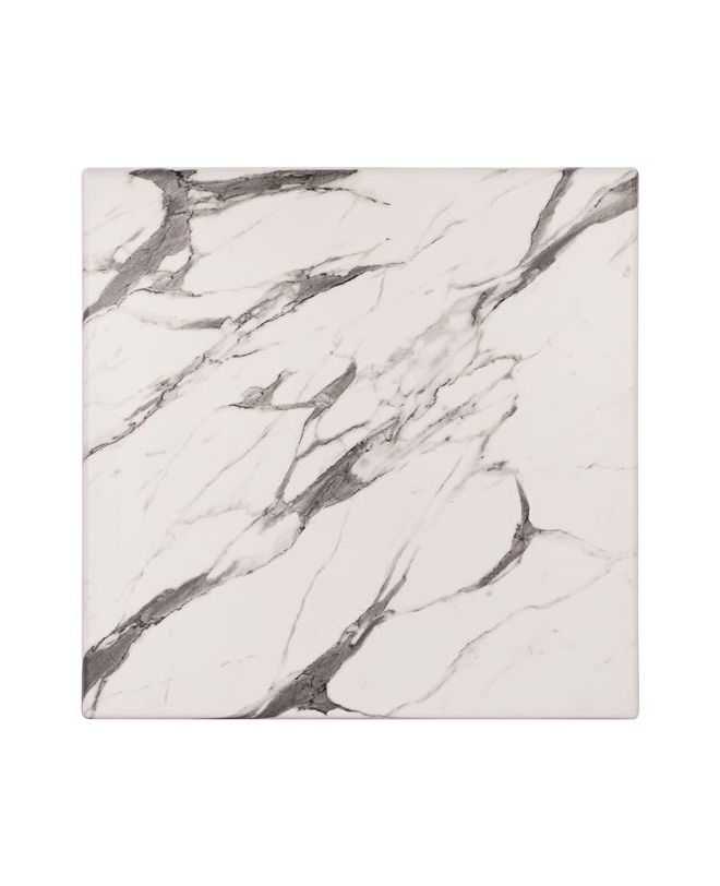 ΕΠΙΦΑΝΕΙΑ ΤΡΑΠΕΖΙΟΥ WERZALIT 70Χ70 MARBLE WHITE-GREY 5657 HM5230.11