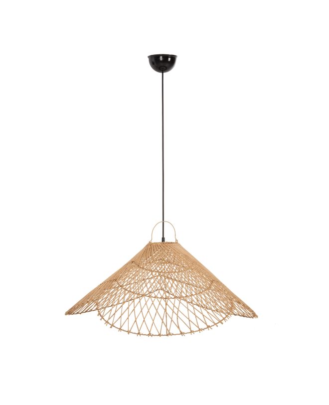 ΦΩΤΙΣΤΙΚΟ ΟΡΟΦΗΣ ΚΡΕΜΑΣΤΟ HM7879.02 RATTAN ΣΕ ΦΥΣΙΚΟ ΧΡΩΜΑ Φ80x126Υ εκ.