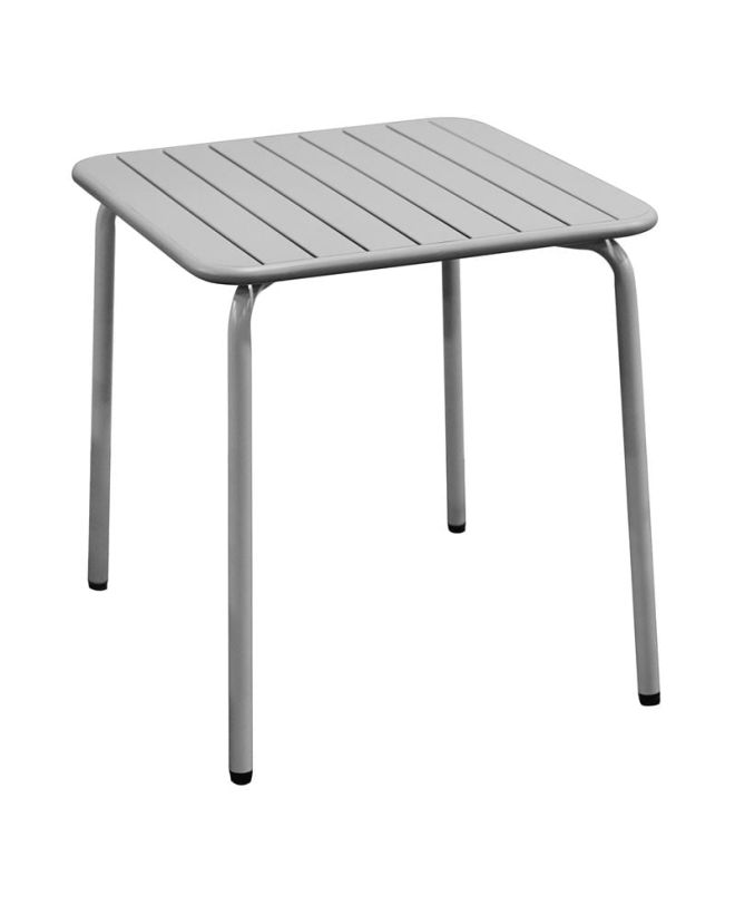 BRIO Slat Τραπέζι-Pro Κήπου - Βεράντας, Μέταλλο Βαφή Cool Grey 4C