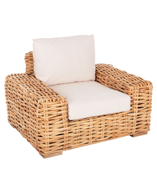 ΠΟΛΥΘΡΟΝΑ TROPEL HM9810 ΞΥΛΟ MANGO-RATTAN ΦΥΣΙΚΟ-ΛΕΥΚΑ ΜΑΞΙΛΑΡΙΑ 110x88x70-85Υεκ.