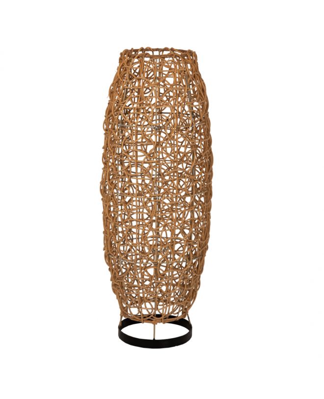 ΦΩΤΙΣΤΙΚΟ ΔΑΠΕΔΟΥ HM7877 RATTAN ΣΕ ΦΥΣΙΚΟ ΧΡΩΜΑ Φ24x62Yεκ.