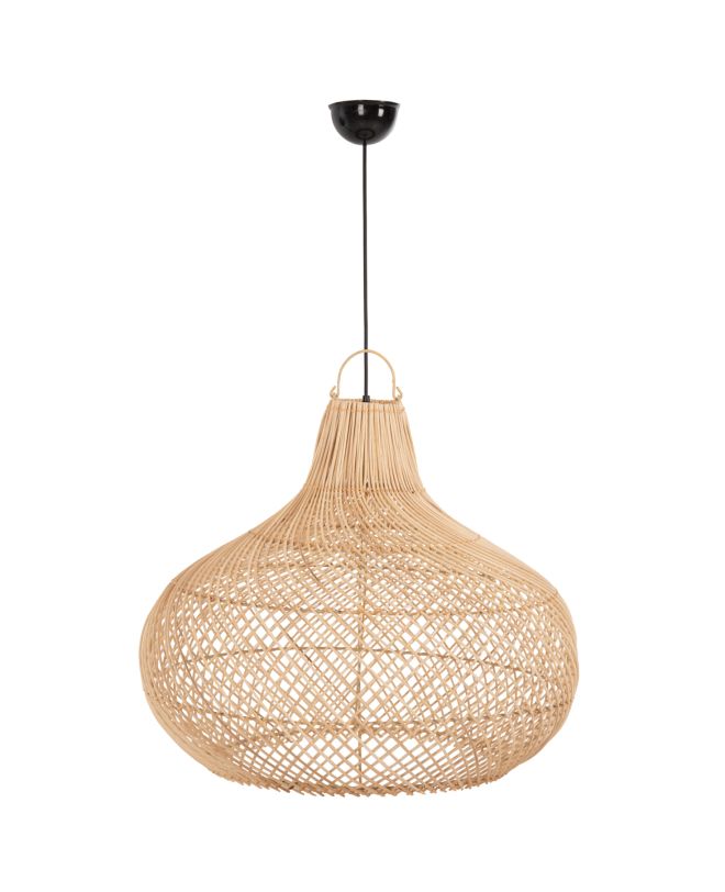 ΦΩΤΙΣΤΙΚΟ ΟΡΟΦΗΣ ΚΡΕΜΑΣΤΟ HM7860 ΦΥΣΙΚΟ RATTAN ΣΕ ΦΥΣΙΚΟ ΧΡΩΜΑ Φ54x46-141Υεκ.