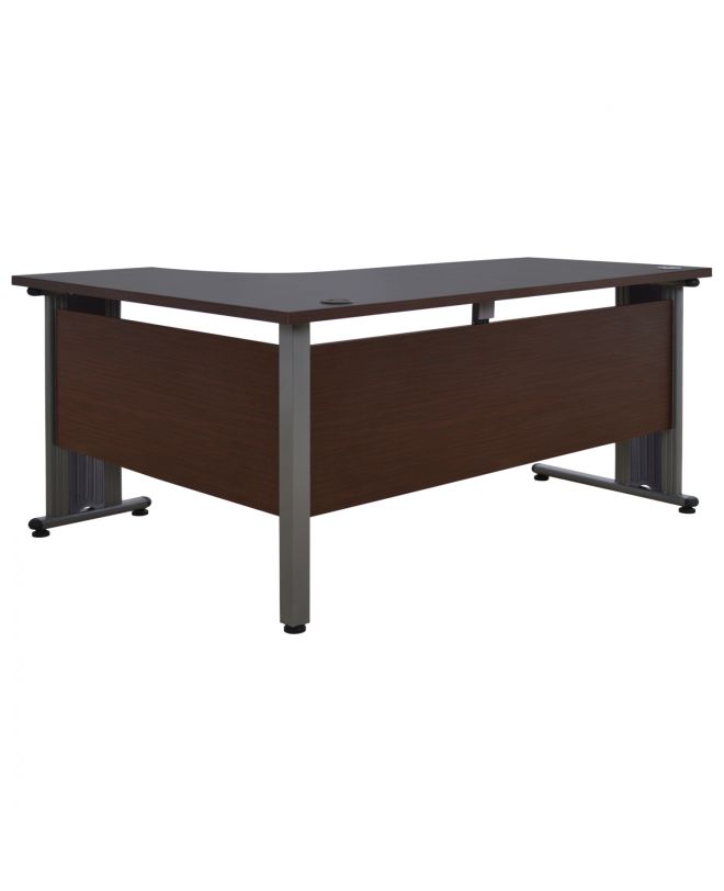 ΓΡΑΦΕΙΟ ΕΠΑΓΓΕΛΜΑΤΙΚΟ VALDEN HM2043.02R WENGE ΜΕ ΔΕΞΙΑ ΓΩΝΙΑ 160X120X75