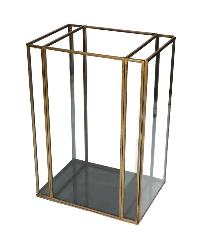 Κηροπήγιο Μπρονζέ Μέταλλο 18x13x26cm