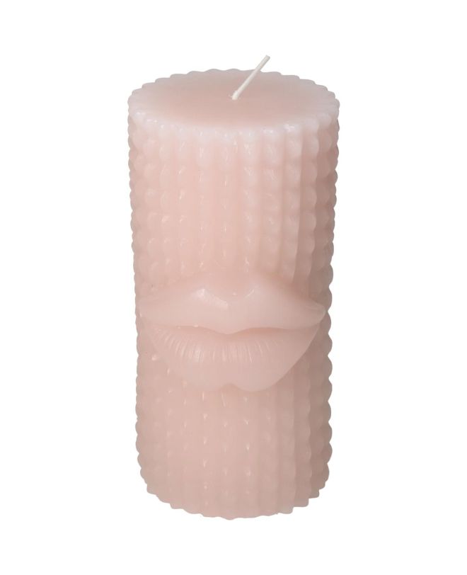 Κερί ArteLibre Χείλος Ροζ 7.3x7.3x15cm
