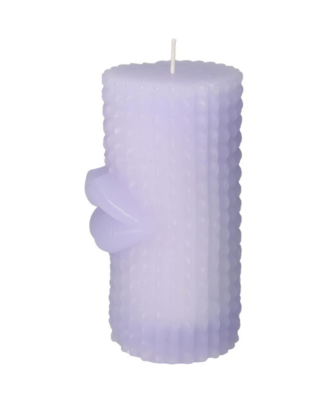 Κερί ArteLibre Χείλος Λιλά 7.3x7.3x15cm