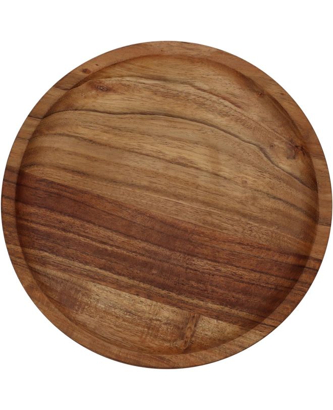 Δίσκος ArteLibre Καφέ Ξύλο 25.4x25.4x2.5cm
