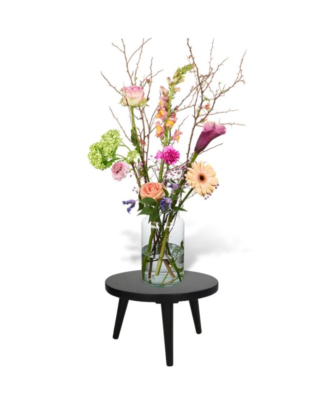 Δίσκος ArteLibre Μαύρο Ξύλο 25.4x25.4x15.2cm