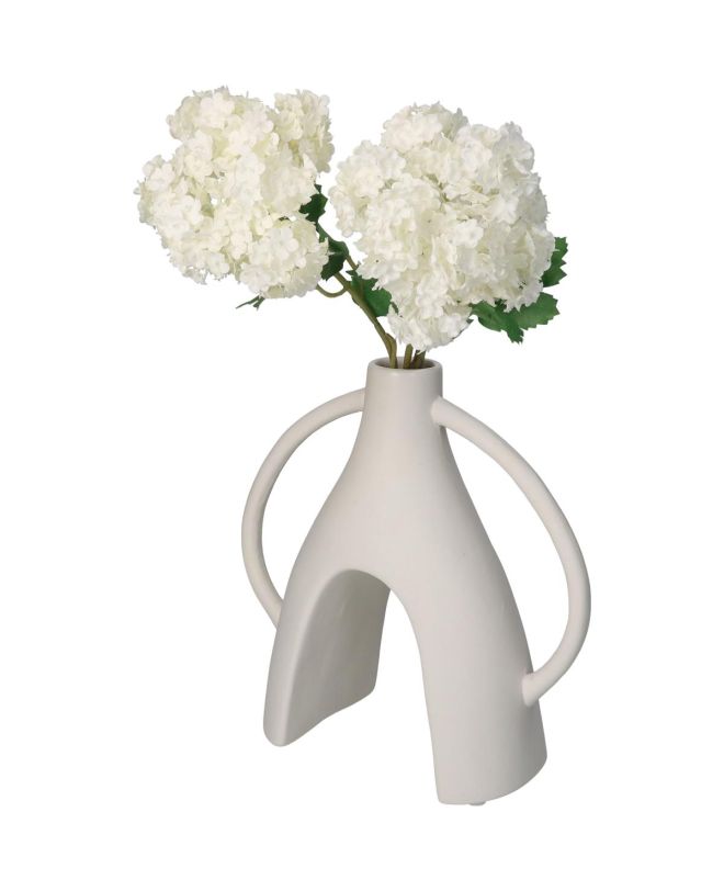 Βάζο ArteLibre Λευκό Πορσελάνη 20.4x8.4x20.7cm