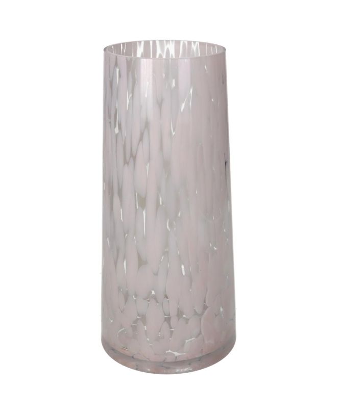 Βάζο ArteLibre Ροζ Γυαλί 12x12x25cm