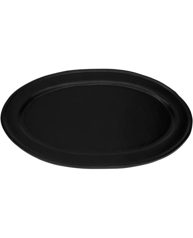 Δίσκος Σε Βάση Μαύρο Αλουμίνιο 49x30x10cm