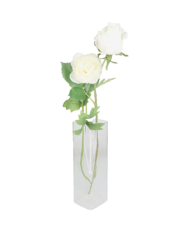 Βάζο ArteLibre Διάφανο Γυαλί 9.3x8x25cm