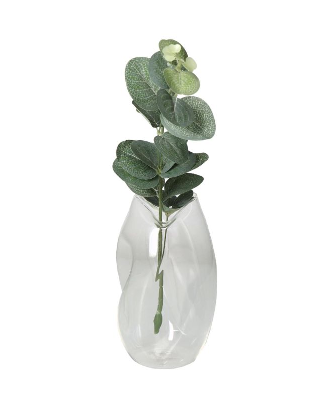 Βάζο ArteLibre Διάφανο Γυαλί 10.3x10.3x17.8cm