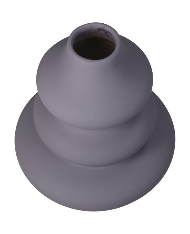 Βάζο ArteLibre Λιλά Δολομίτης 15x15x22cm