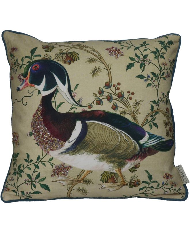 Μαξιλάρι Πάπια Πολύχρωμο Βαμβακερό 45x45cm