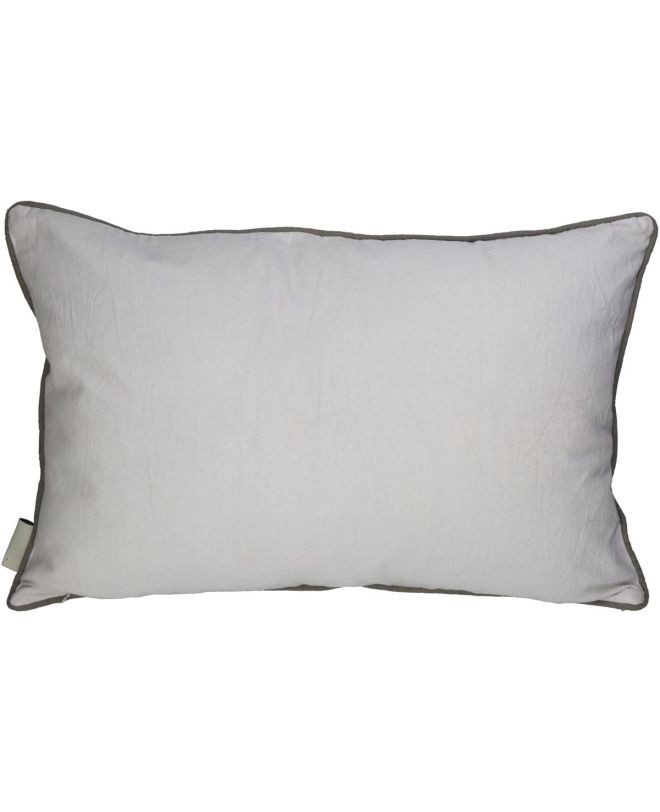 Μαξιλάρι Vintage Γκρι Βαμβακερό 40x60cm