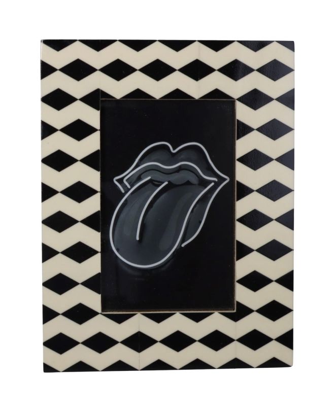 Κορνίζα Μαύρο Polyresin 10x15cm