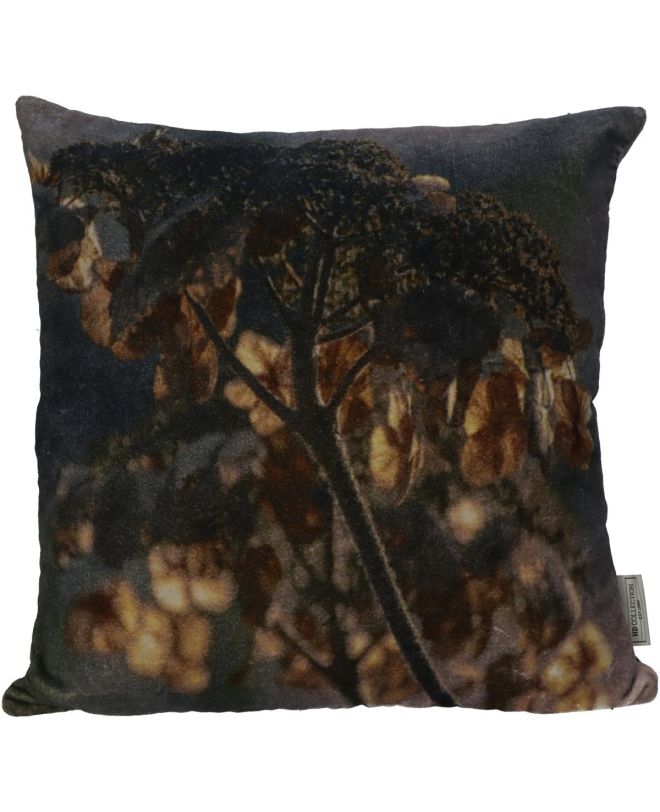 Μαξιλάρι Ορντανσία Καφέ Βελούδο 45x45cm