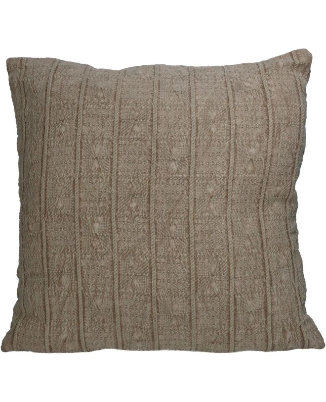 Μαξιλάρι Μπεζ Βαμβακερό 45x45cm