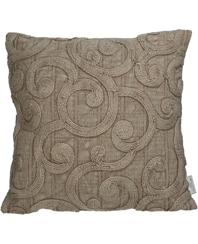 Μαξιλάρι Μπεζ Βαμβακερό 45x45cm