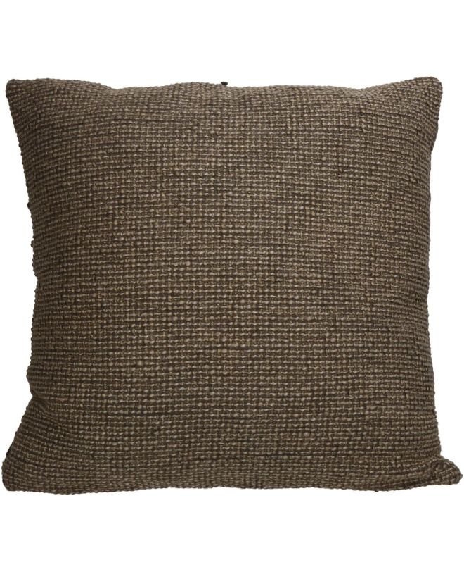 Μαξιλάρι Καφέ Βαμβακερό 45x45x3cm