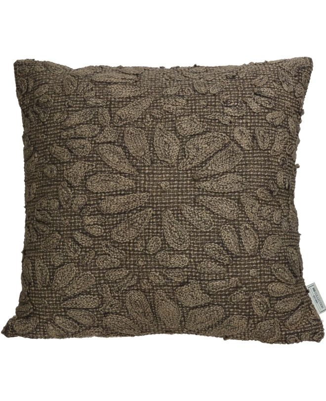 Μαξιλάρι Καφέ Βαμβακερό 45x45x3cm