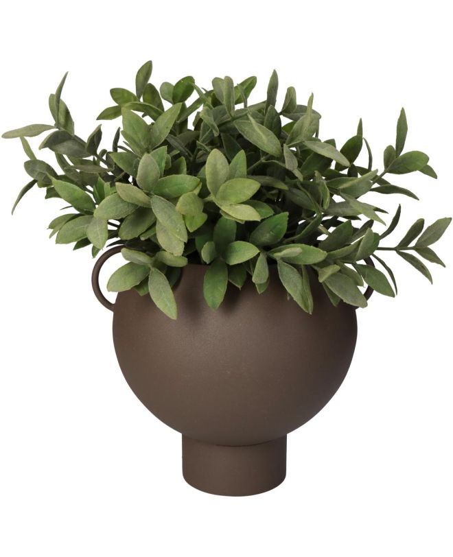 Κασπώ ArteLibre Καφέ Μέταλλο 19.5x17.5x17cm