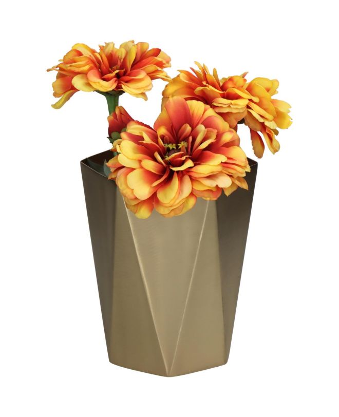 Κασπώ ArteLibre Χρυσό Μέταλλο 13x13x15cm