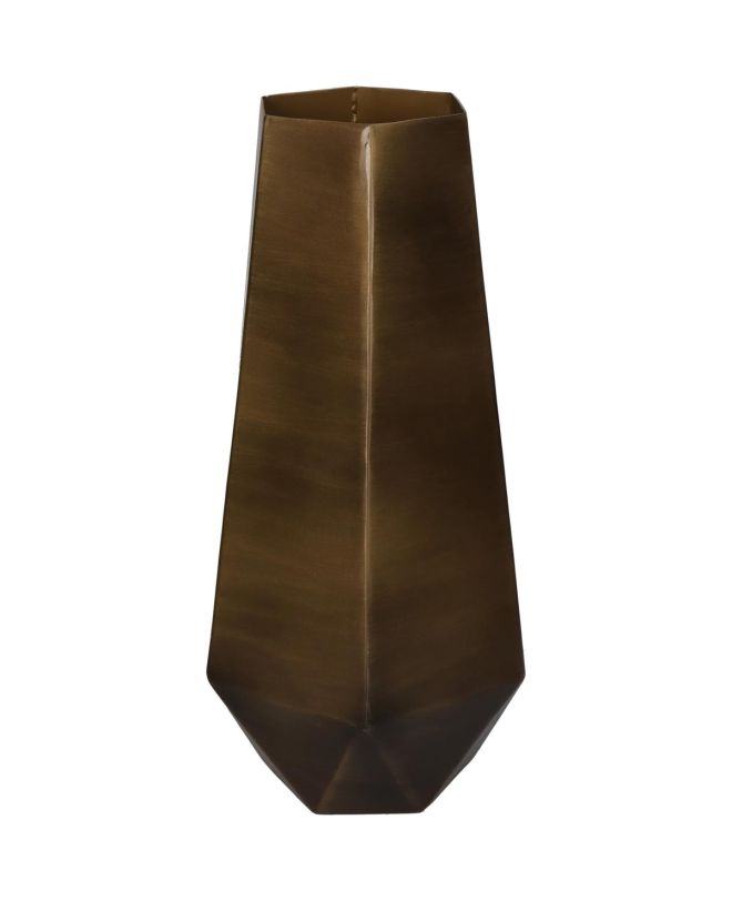 Βάζο Μπρονζέ Μέταλλο 19x19x38.5cm