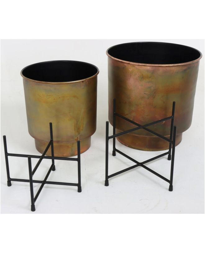 Κασπώ Μπρονζέ Μέταλλο 40x40x60cm