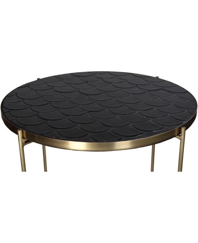 Τραπεζάκι Μαύρο Μέταλλο 50x50x50cm