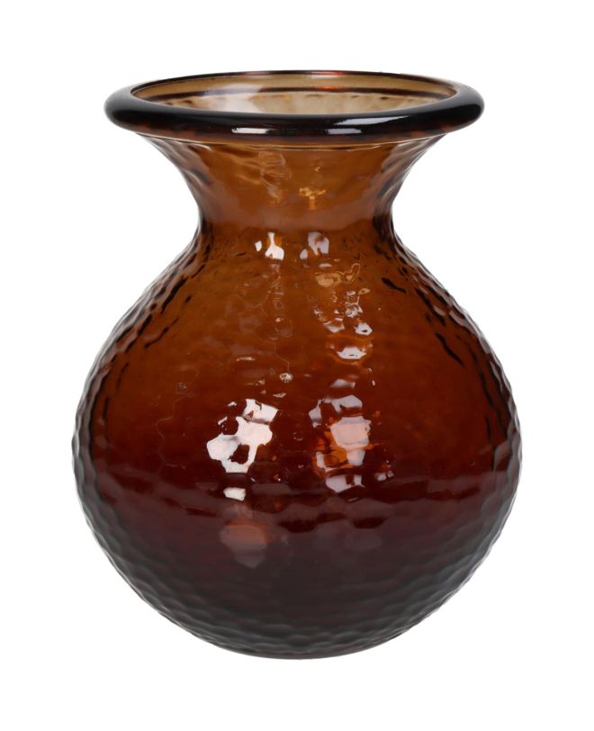 Βάζο Φυσικό Ανακυκλωμένο Γυαλί 15x15x18.5cm