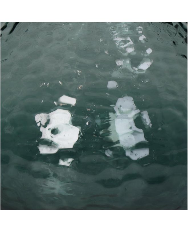 Βάζο Πετρόλ Ανακυκλωμένο Γυαλί 15x15x18.5cm