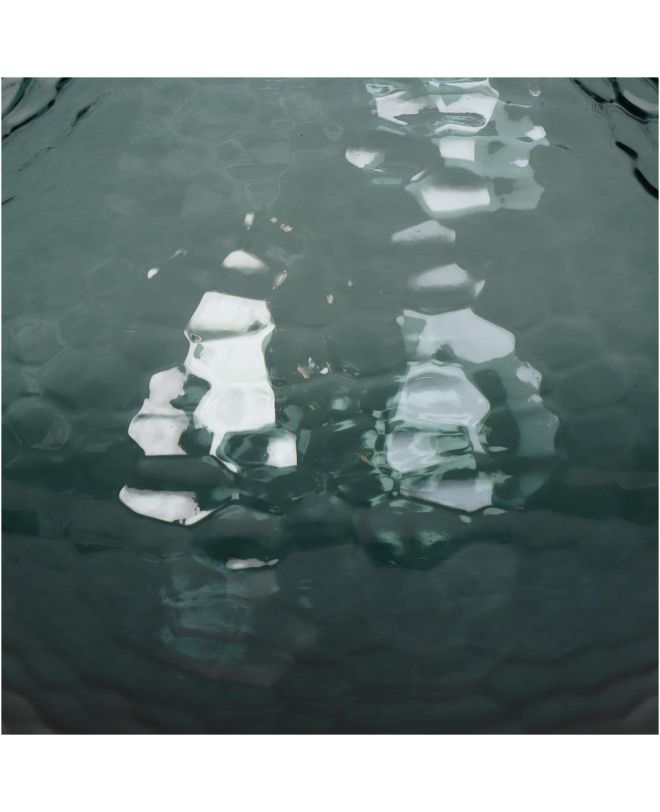 Βάζο Πετρόλ Ανακυκλωμένο Γυαλί 20x20x24.5cm