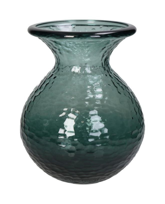 Βάζο Πετρόλ Ανακυκλωμένο Γυαλί 20x20x24.5cm