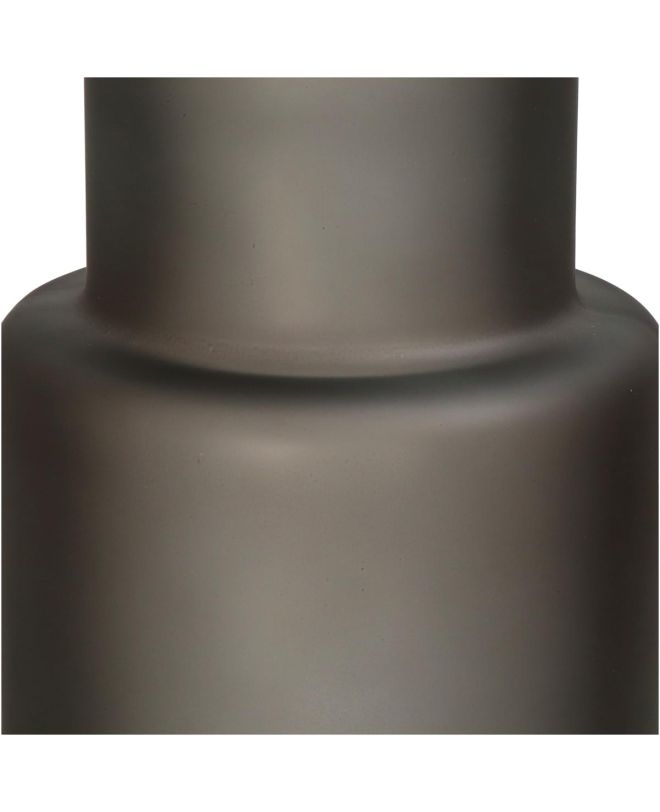 Βάζο Εκρού Ανακυκλωμένο Γυαλί 15x15x55cm