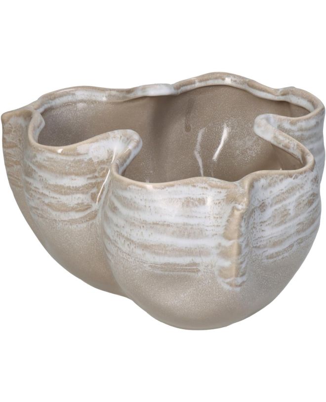 Κασπώ Μπεζ Κεραμικό 24x23.5x13.5cm