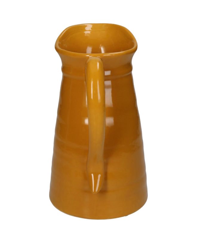 Βάζο Ώχρα Κεραμικό 18x13.6x23.2cm