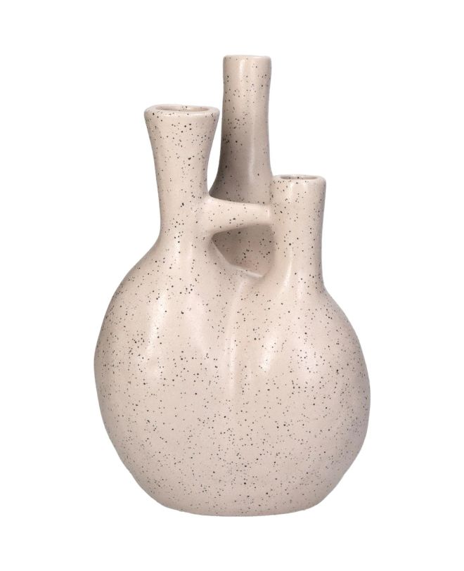 Βάζο Ιβουάρ Κεραμικό 18x18x29cm