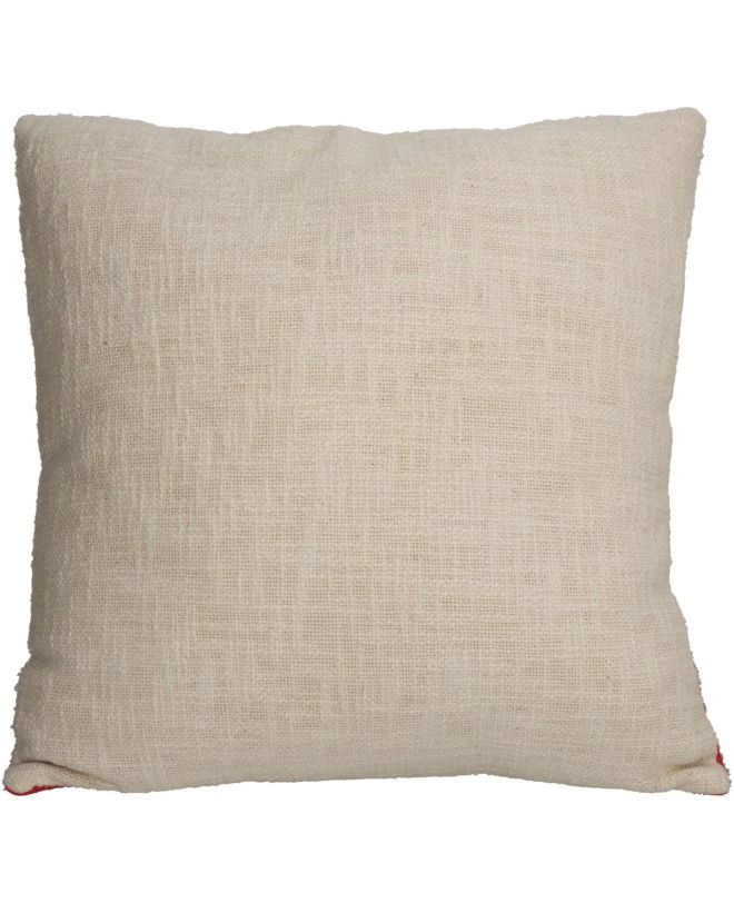 Μαξιλάρι Dip Dye Κόκκινο Βαμβακερό 45x45cm