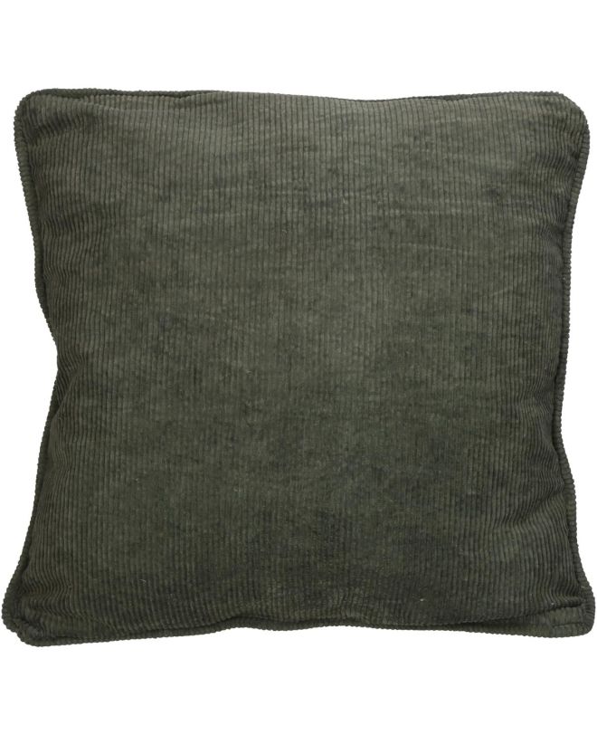 Μαξιλάρι Κοτλέ Γκρι Βαμβακερό 45x45cm