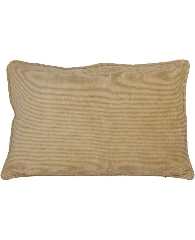 Μαξιλάρι Κοτλέ Μπεζ Βαμβακερό 40x60cm