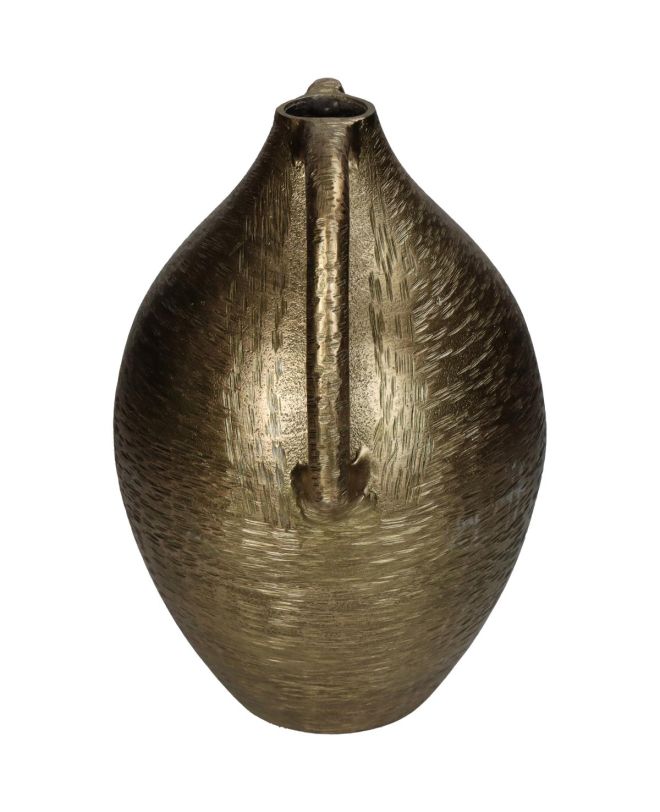 Βάζο Χρυσό Αλουμίνιο 20x20x26cm