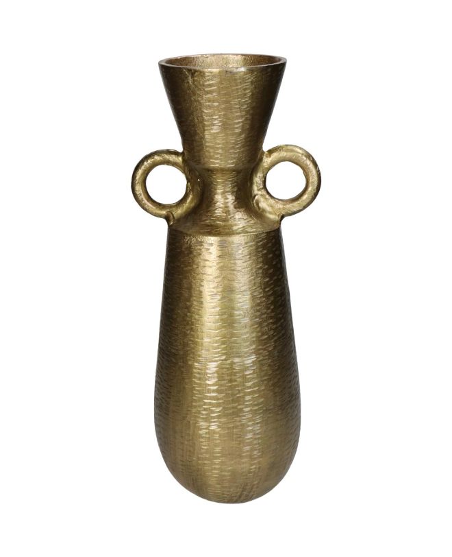 Βάζο Χρυσό Αλουμίνιο 14x17x41cm