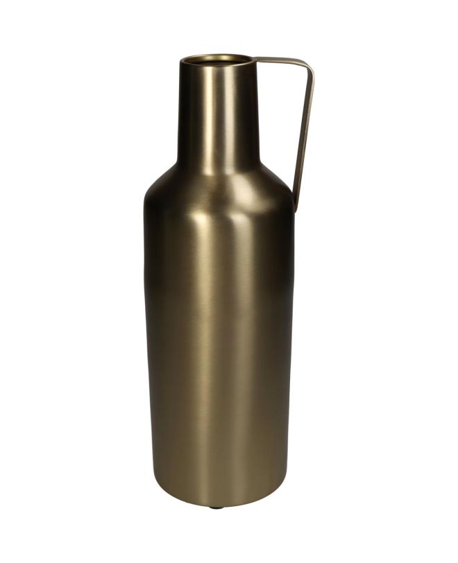 Βάζο Χρυσό Μέταλλο 11x10x30.5cm